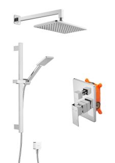 Душевой комплект Swedbe Platta 5539 хром